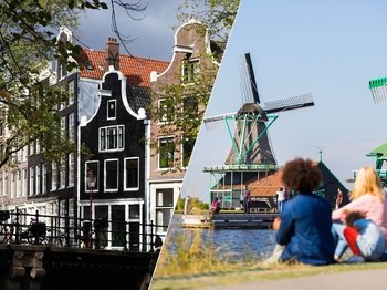Amsterdam Sightseeing & Dutch Countryside Tour with Cheese Tasting