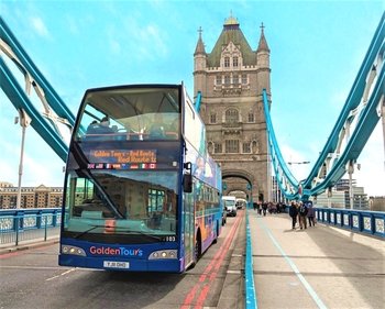 Visite de Londres en autobus à arrêts multiples