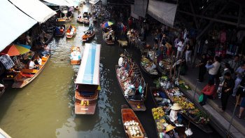 Floating Market & River Kwai with Speedboat and Lunch