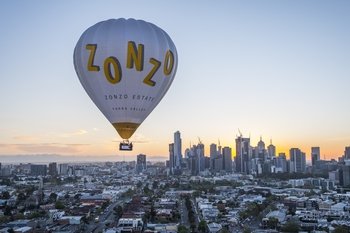 Melbourne Sunrise Hot Air Ballooning with Champagne Breakfast