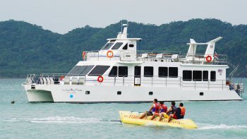 Croisière pour l'île de la Tortue et plage