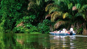 Croisière dans le parc national de Tortuguero