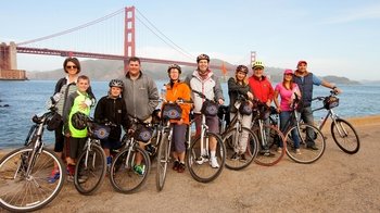 Golden Gate Bridge to Sausalito Guided Bike Tour