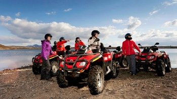 Excursion l'après-midi en véhicule tout terrain au Cercle d'or