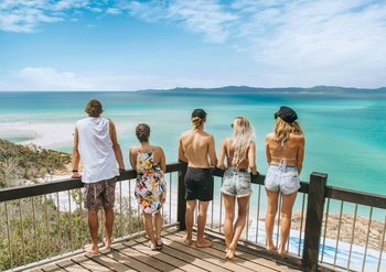 Ultimate Whitehaven Beach Hike, Hill Inlet & Lookout