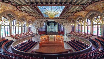 Accès prioritaire : visite du Palais de la musique catalane