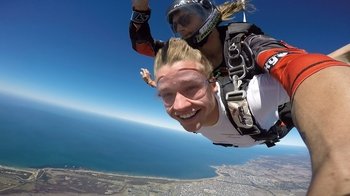 Tandem Skydive Over Bells Beach, Torquay - up to 15,000ft