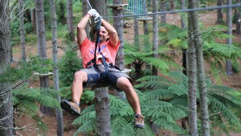 Christchurch Adrenalin Forest Zip line Course