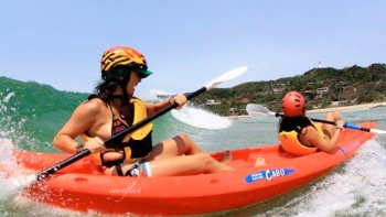 Guided Kayaking Trip with Dolphin and Whale Spotting