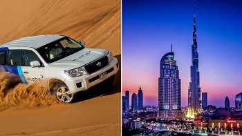 Combo Saver: Burj Khalifa At The Top Admission & Sunset Desert Safari