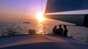 Sunset Catamaran Cruise with Dinner