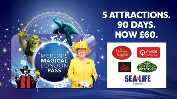 Offre combinée : London Eye, Madame Tussauds, SEA LIFE et Shrek's Adventure