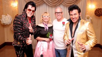 Dueling Elvis Wedding at Graceland Wedding Chapel