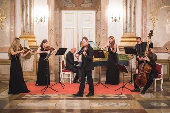 Concerto di musica classica nella Sala dei Marmi del Castello di Mirabell