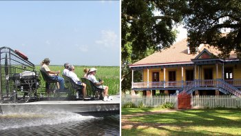 Grand Combo Plantations Tour with Airboat Ride