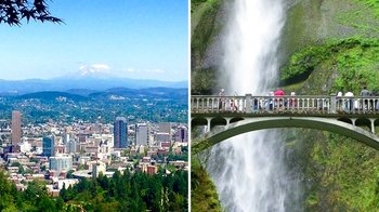 Full-Day City & Gorge Waterfalls Combo Tour