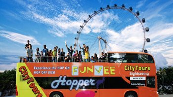 FunVee Open Top Bus 1 Day Hopper Pass