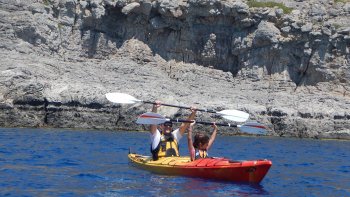 Rhodes Half-Day Sea Kayaking Tour with Picnic