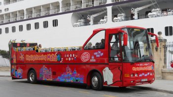 Shore Excursion: Malta Hop-On Hop-Off Bus Tour