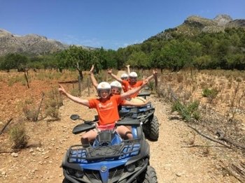 ATV Beach Safari to Portals Vells