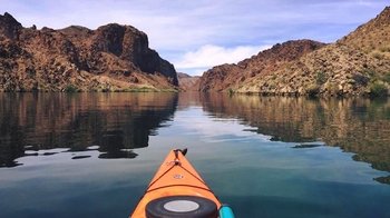 Half-Day Kayak Tour of Black Canyon with Emerald Cave & Historic Overlook