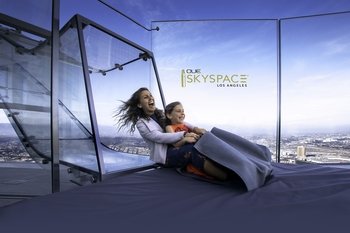 OUE Skyspace LA General Admission plus Skyslide Ride