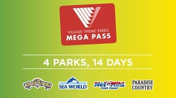 Gold Coast 4-Park Mega Pass