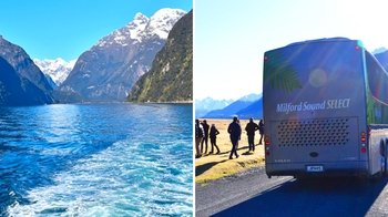 Luxury Coach Tour to Milford & Scenic Milford Sound Cruise