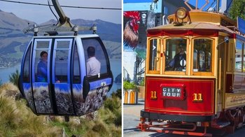 Combo Ticket: Hop-On Hop-Off Tram Tour & Gondola Ride