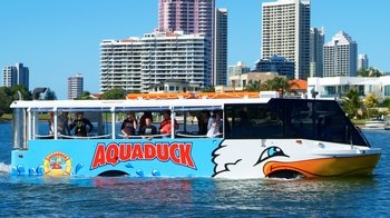 Aquaduck Gold Coast Sightseeing Tour and River Cruise