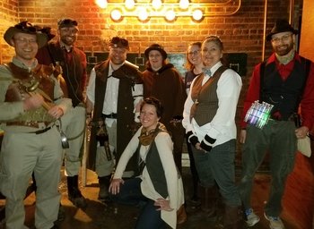 The Clockwork Caper Escape Room (Victorian/Steampunk theme)