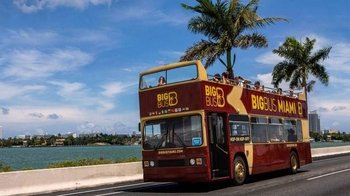 Miami Day Trip from Orlando with Hop-On Hop-Off Bus Pass