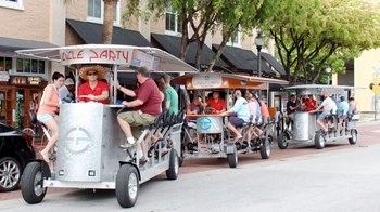 Quadracycle Bar Crawl