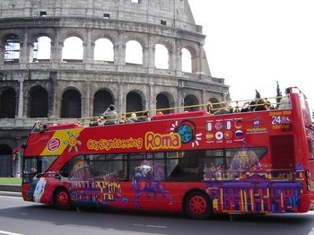 City Sightseeing Roma in autobus hop-on hop-off