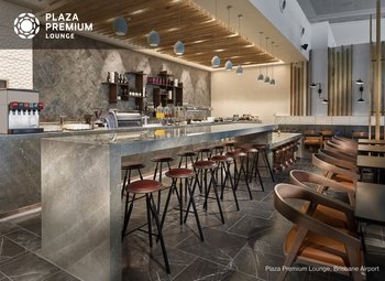 Plaza Premium Lounge at Brisbane Airport