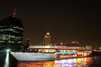 River by Night Dinner Cruise with Optional Return Transfers