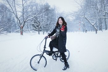 Snow Bike in Sapporo