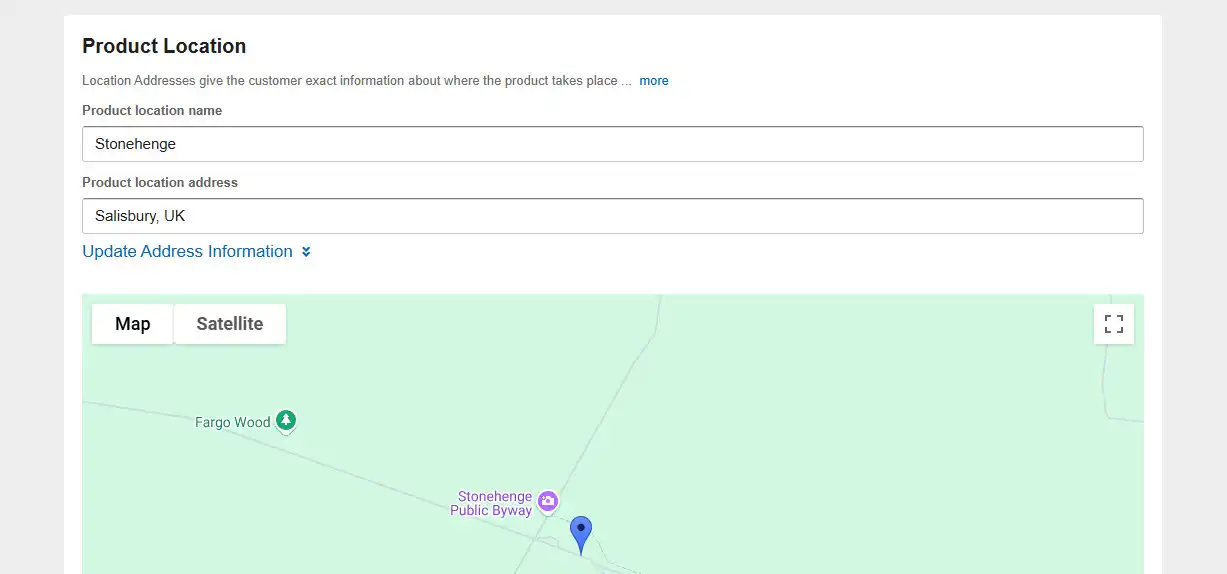 Product Location