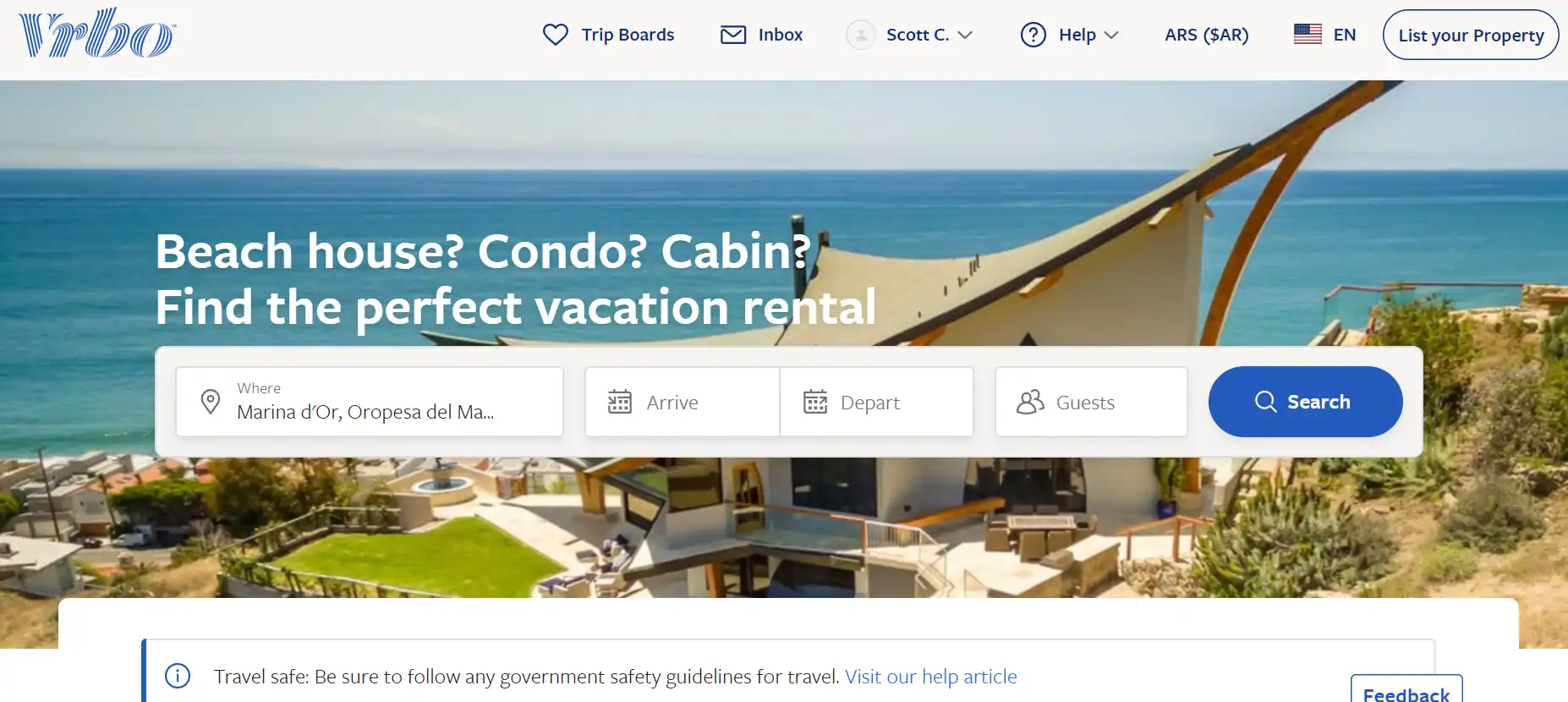 Vrbo search Vrbo search