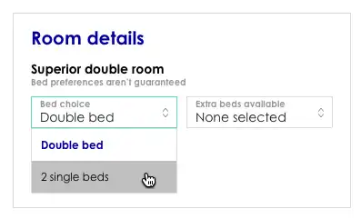 Room details example Room details example