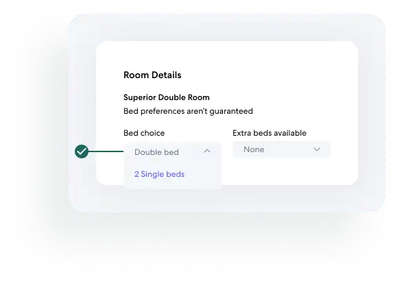 Expedia Group room details example Expedia Group room details example