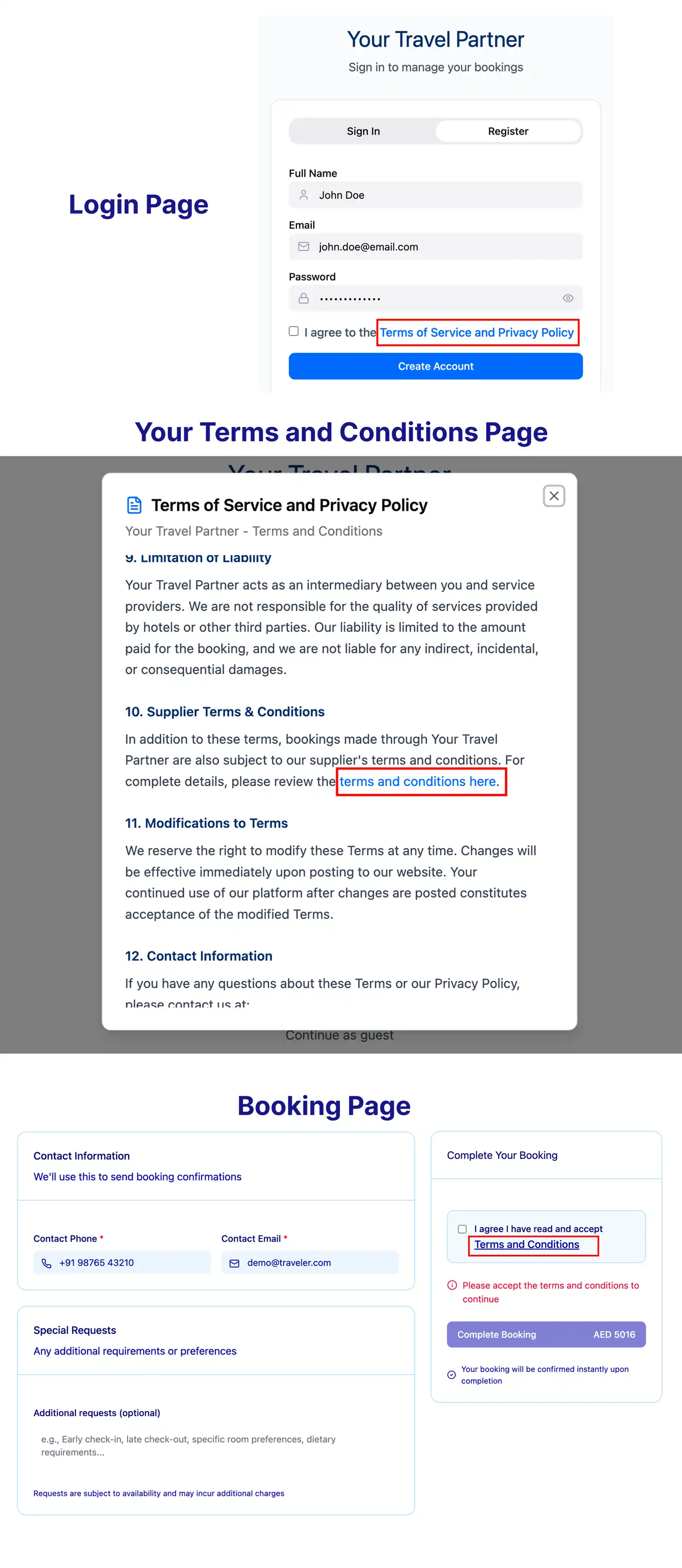 B2C Expedia Group terms and conditions