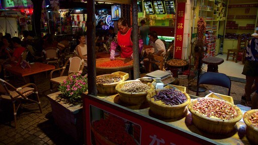 Guilin que incluye restaurantes