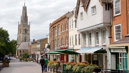 Gloucester bevat een stad, historische architectuur en straten
