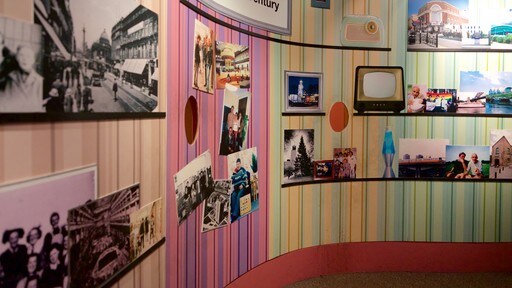 Newcastle-upon-Tyne Discovery Museum som inkluderar interiörer