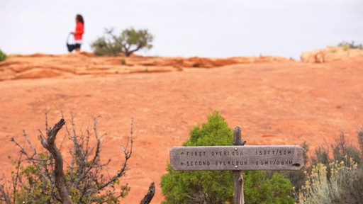 Moab inclusief bewegwijzering, vredige uitzichten en hiken of wandelen