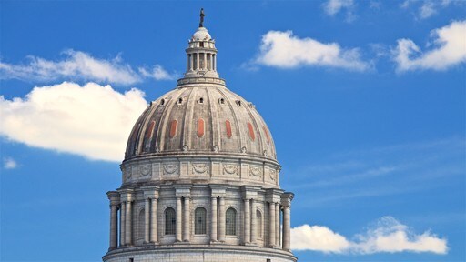 Missouri State Capitol showing heritage elements