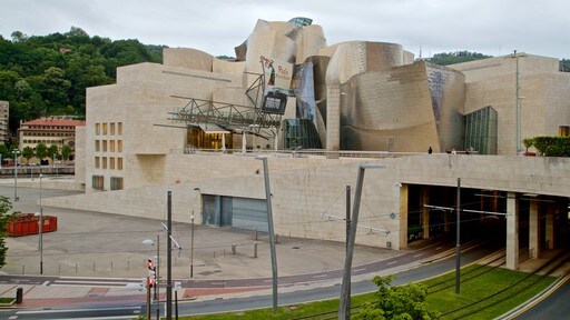 พิพิธภัณฑ์ Guggenheim Museum Bilbao ซึ่งรวมถึง สถาปัตยกรรมสมัยใหม่