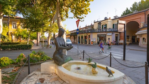 Cervia que incluye una fuente