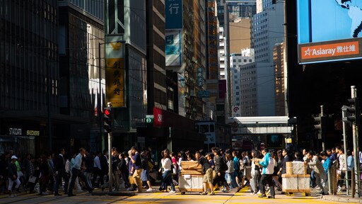 Central showing signage, a city and cbd